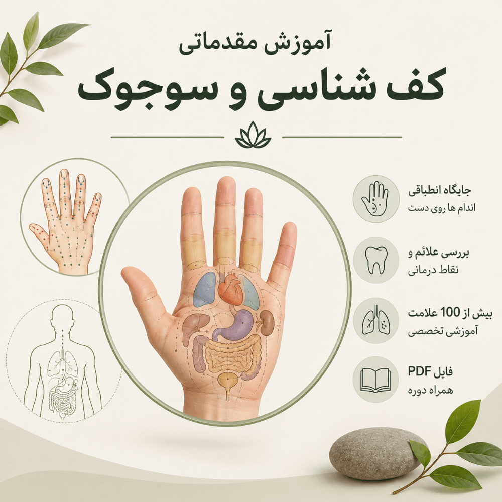 آموزش مقدماتی کف‌شناسی و سوژوک | شناخت نقاط بدن، علائم و الگوهای تشخیصی